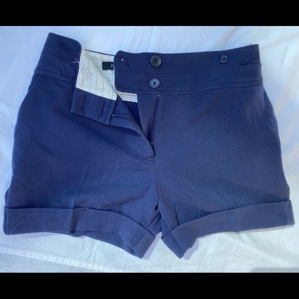Blue forever 21 high waisted shorts